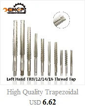 1 шт. HSS M2/M2.5/M3/M3.5/M4/M5/M6/M8 винтовой кран титановое покрытие сверло метрический ручной кран Прямой Флейта Резьба Кран