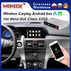 MEKEDE декодер для Mercedes Benz GLK Class X204 GLK260 GLK300 GLK350 2008-2015, беспроводной Apple CarPlay Android