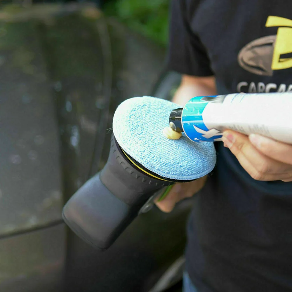 

Car Blue Sponges Decor Foam Microfiber Pads 10pcs Applicator Practical