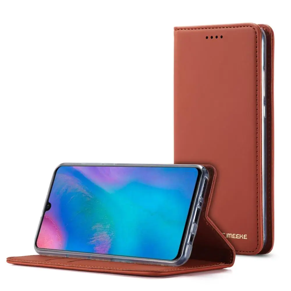 Роскошный кошелек с отделением для карт чехлы телефонов Huawei P30 Lite кожаные карманы
