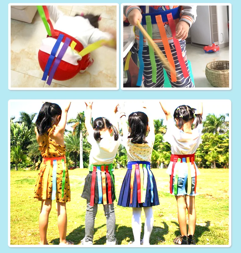 

Kids Outdoor Funny Game Catch Tail Training Equipment Toys Team Training Equipment Game Toys for Kids