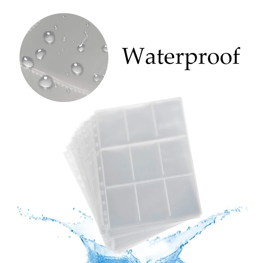 90 карманов торговая карта семейство страниц коллекционер карт держатели для