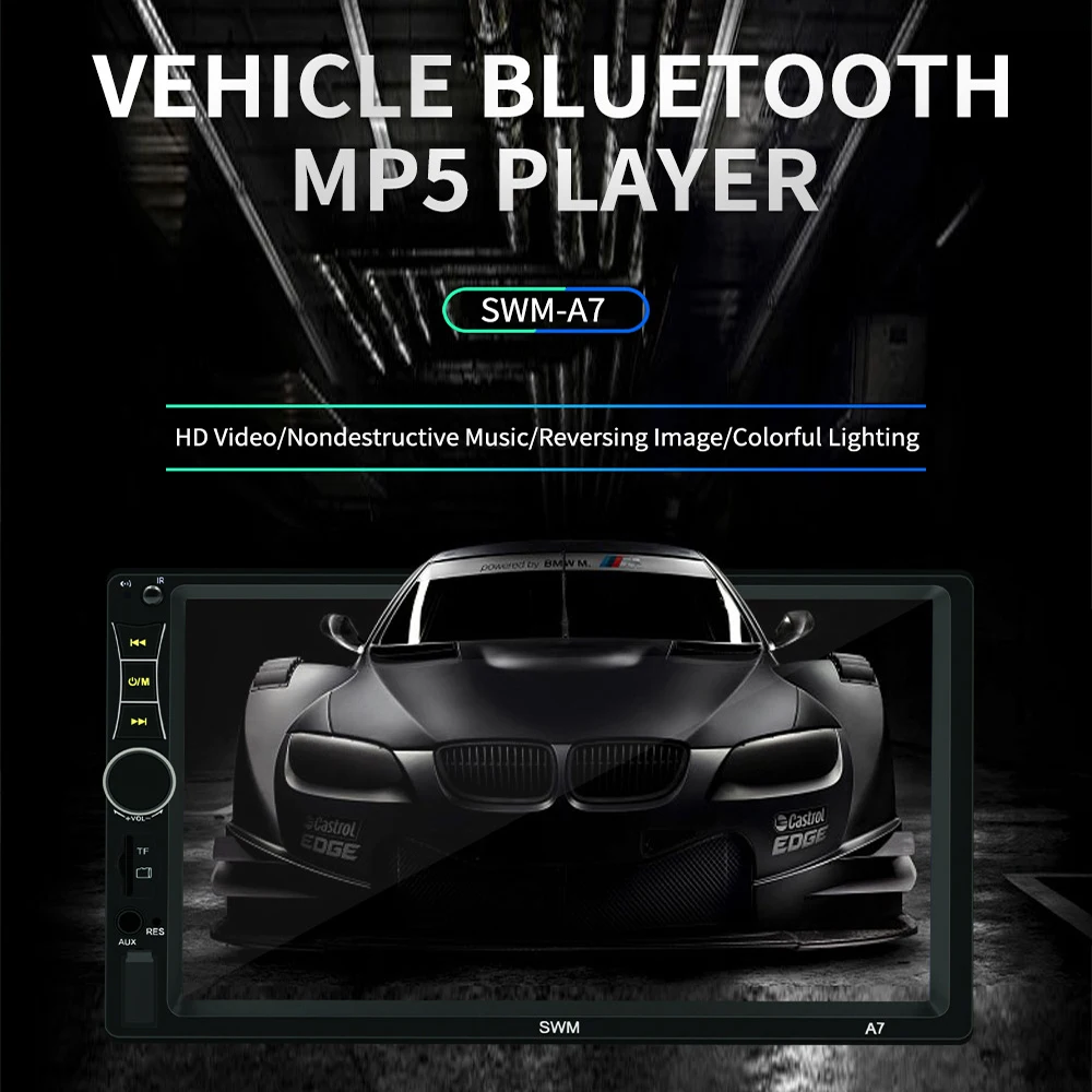 MP5 плеер с поддержкой Apple Android подключенный MP5/MP3 карт радио Bluetooth центральный