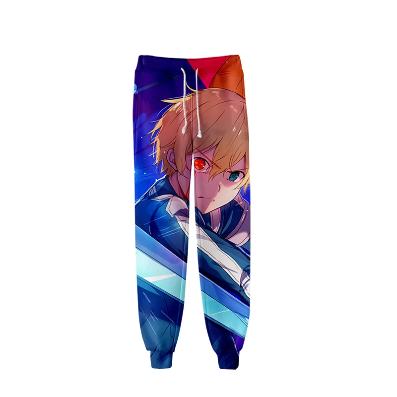 Sword Art Online SAO 3d Jogger шаровары с рисунком аниме для мужчин и женщин Длинные свободные
