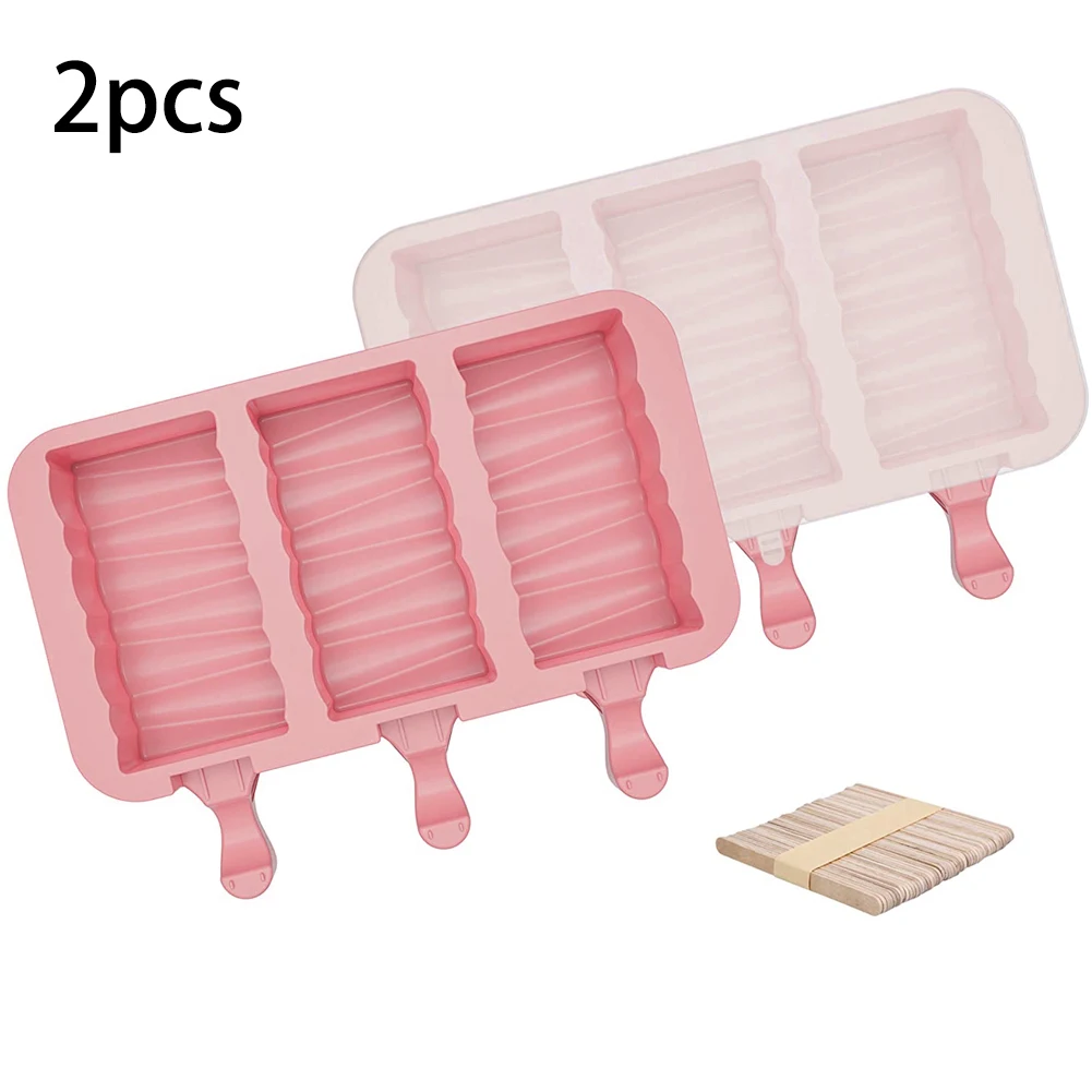 

Silicone Ice Cream Mold DIY Homemade Popsicle Molds Ice Pop Mould Freezer Juice Big Size Cube Tray Popsicle Barrel Maker Mould