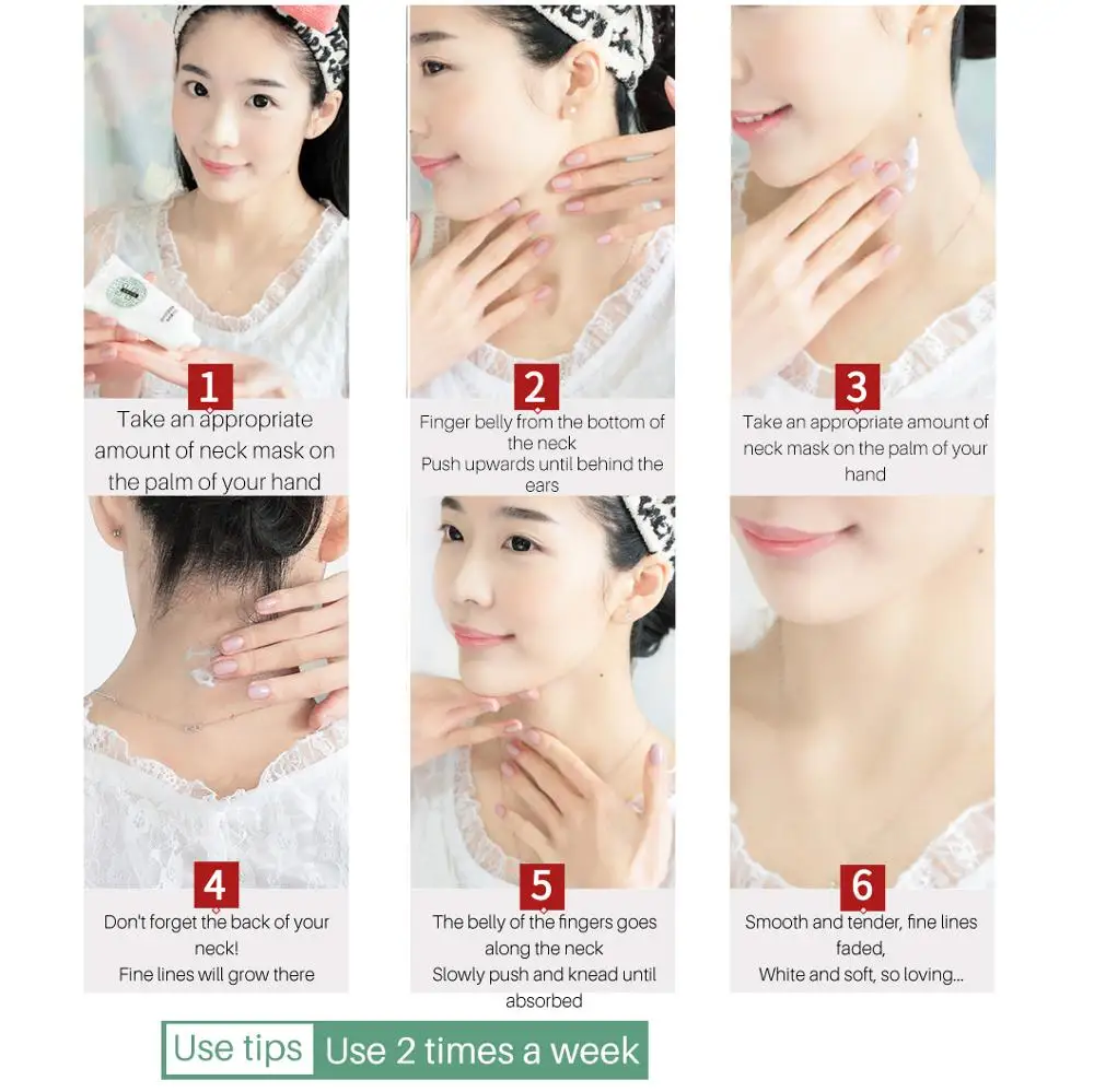 

Anti-wrinkle neck whitening cream, firming neck moisturizing mask, skin care products