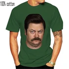 Мужская футболка Ron Swanson, футболка унисекс с принтом, футболки, Топ