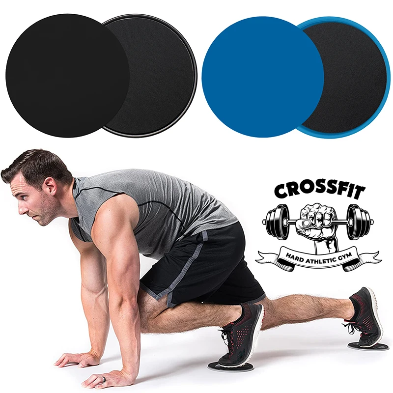 2 шт. раздвижной слайдер скольжение диски Портативный Фитнес диск Упражнение