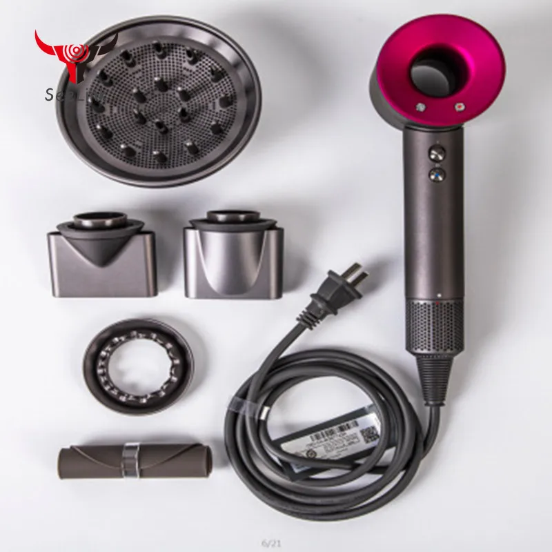 

Leafless hair dryer, negative ion quick dryer, 12 kinds of wind temperature and speed control, powerful hair dryer, hair styling