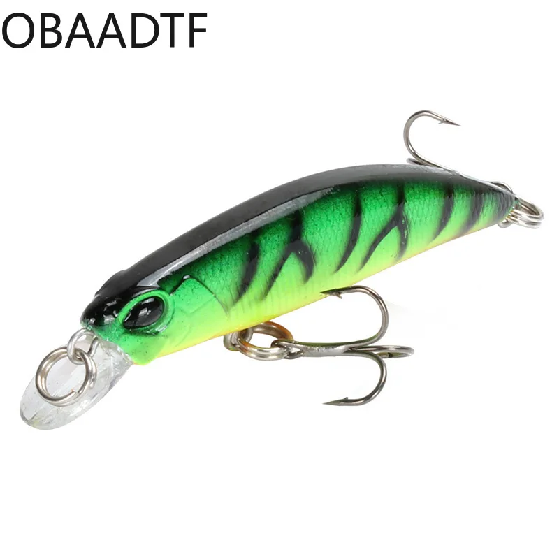 

Minnow Cross-border new Luya bait 6.5cm 4g slow sinking Mino fake bait freshwater black mouth blackfish fake bait hunting
