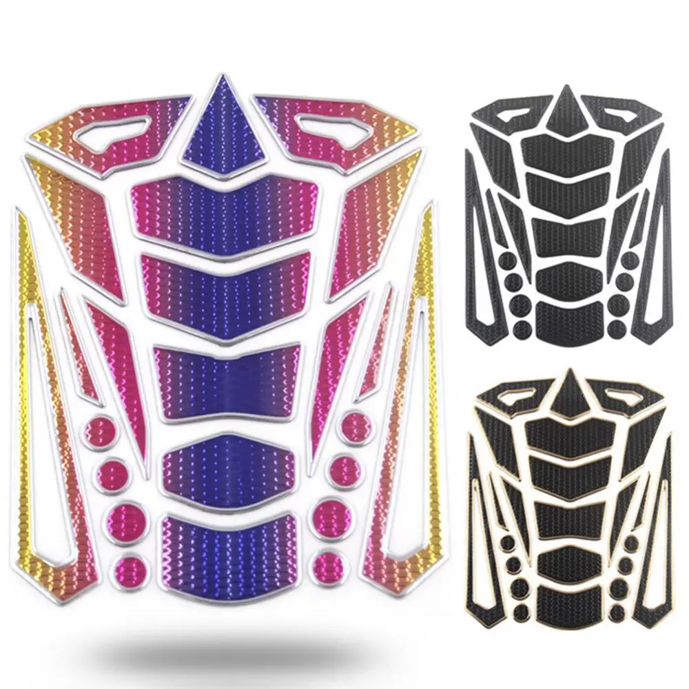 

DIY Motorcycle Sticker Stylish Self Adhesive Fish Bone Design Fuel Tank Decal Scratch Cover for Honda /Yamaha /Suzuki /Kawasaki