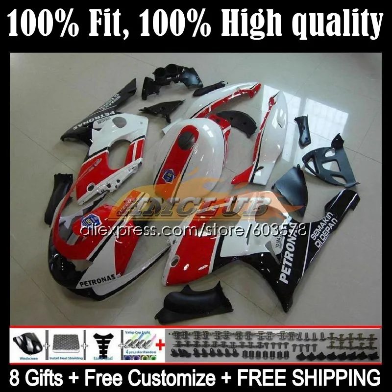 

OEM For YAMAHA Thundercat YZF-600R 1996 1997 1998 1999 2000 2001 23CL.31 YZF 600R YZF600R 02 03 04 05 06 07 Fairing Red black