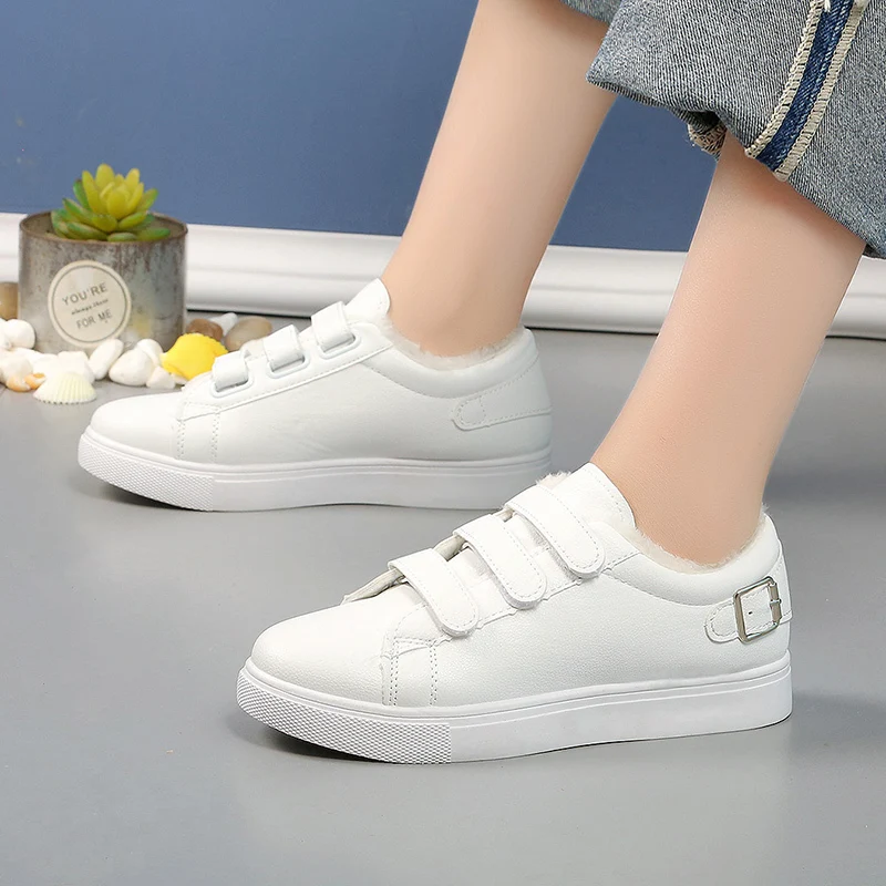 Tenis Feminino Zapatos Mujer 2020 Women Tennis Shoes Sport Shoes Winter Warm Walking Flat Sneaker Trainers Tenis Plataforma 7