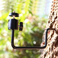 360 degrees rotating trail camera 2021 trail camera stand painted steel trail wild life observing camera tree mounted bracket
