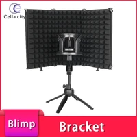 condenser microphone recording studio three door sound insulation cover microphone noise reduction board sound absorption cover