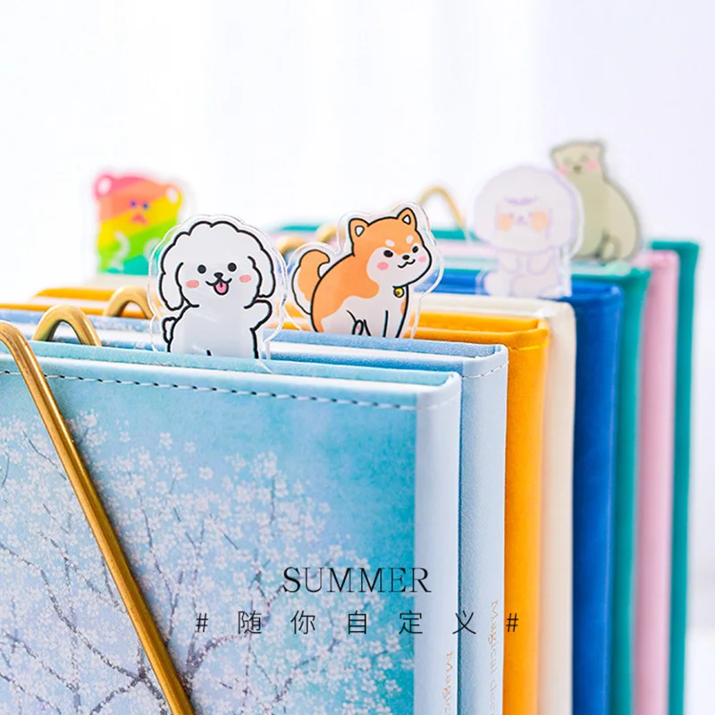 

Cartoon Acrylic Bookmark Clips Cute Photo Clip Home Message Memo Clip 1 Pack 2pcs