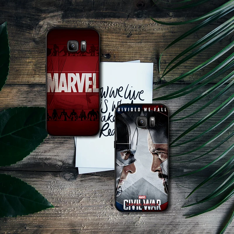 Основатель Marvel Мягкий силиконовый чехол для телефона samsung Galaxy S6 S8 Edge S7 S9 Plus S10 S10E Note
