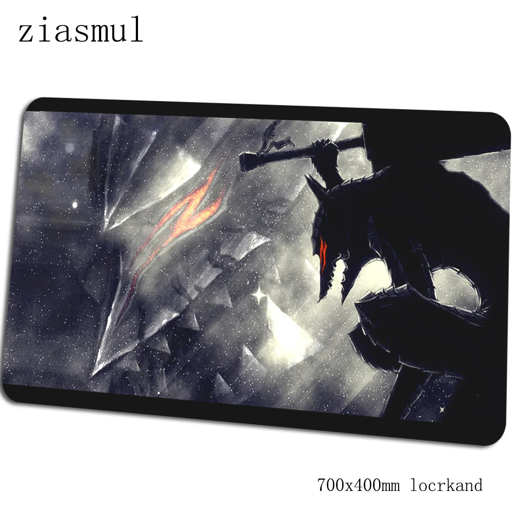 Коврик для мыши berserk 700x400x3 мм игровой коврик для мыши большой коврик для геймера HD печатная игровая компьютерная настольная клавиатура со встроенной мышью высококачественные игровые коврики - Цвет: Size 700x400x3mm