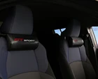 Автомобильная Спортивная Эмблема для сиденья, подушка для шеи, защитная подголовник, подушка для фотоford, Toyota, Audi, BMW, Alfa Romeo