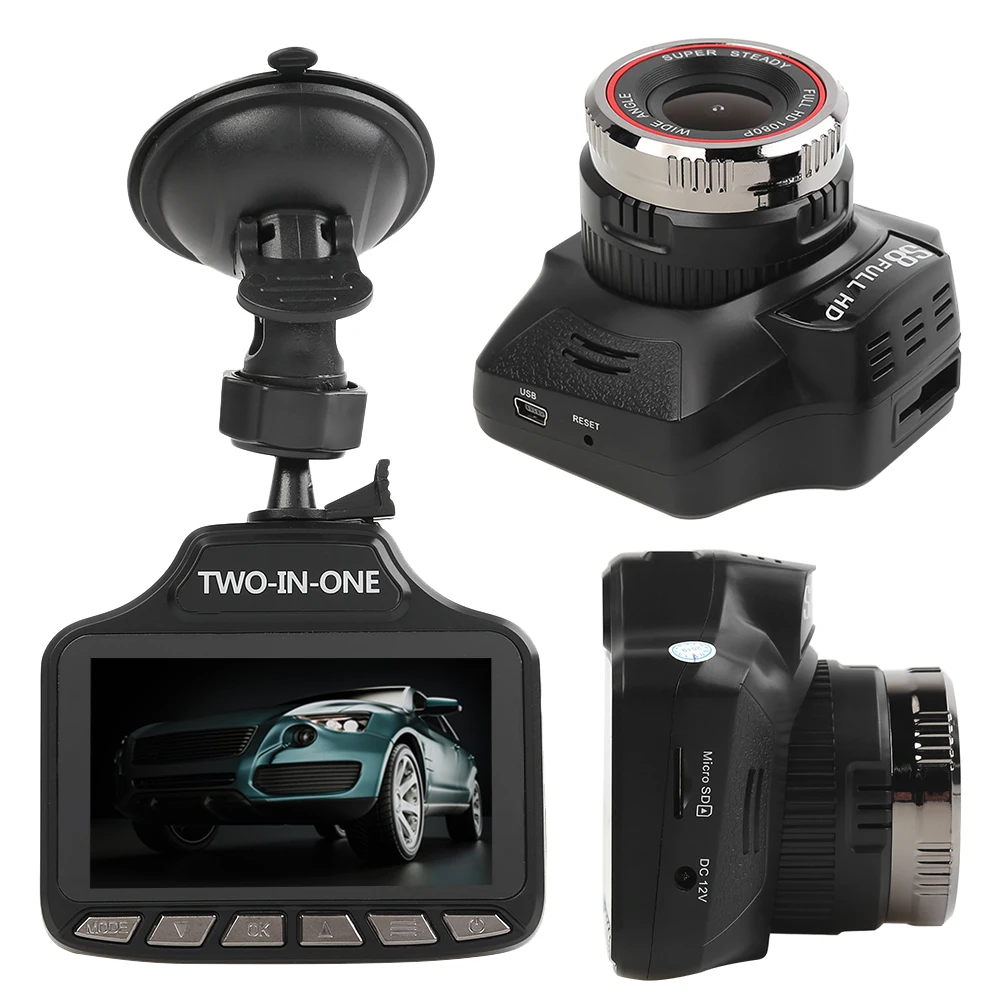 Приборная панель автомобиля камера полный диапазон радар детектор скорости