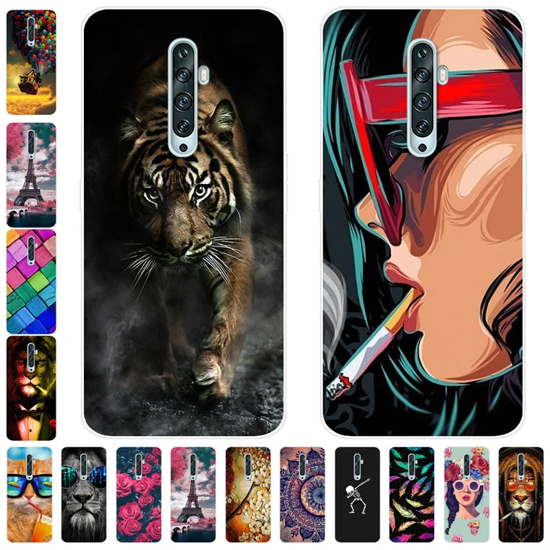 Чехол для OPPO Reno2 F чехол телефона мягкий силиконовый Reno 2F Reno2F 2 бампер защитный