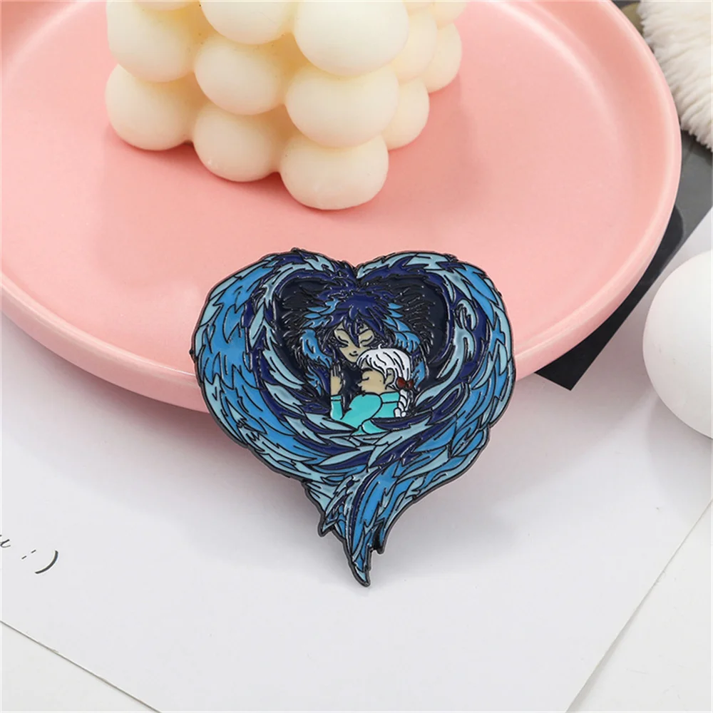 Miyazaki Hayao аниме брошь Воющий движущийся замок понё на скале Принцесса Мононоке