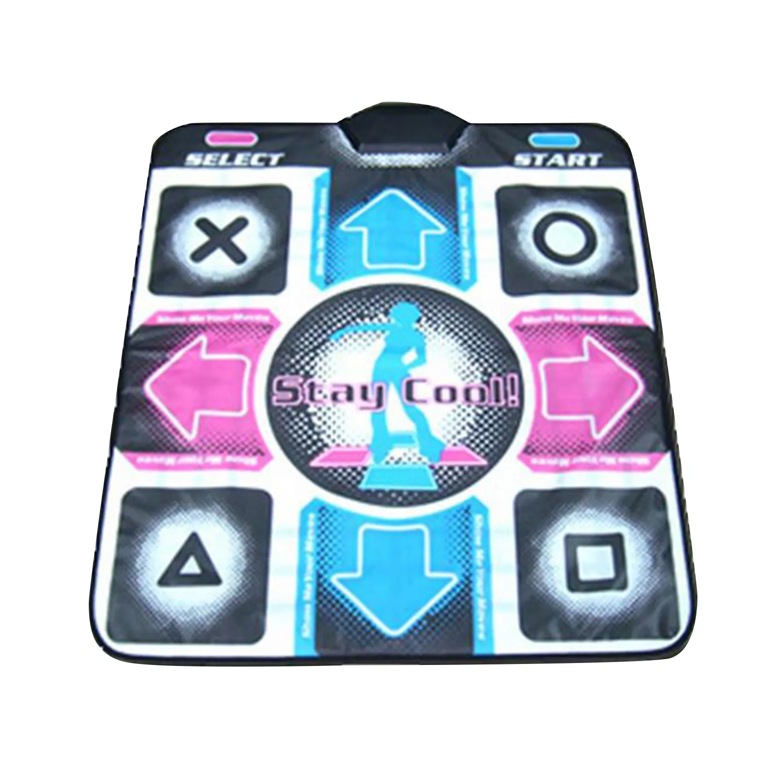 

Single Non-slip Dancing Mat Dancing Ma Dancer Mat Cushion Pattern Wired Dancing Mat Yoga Game Pointboy And Girls Children's Toys