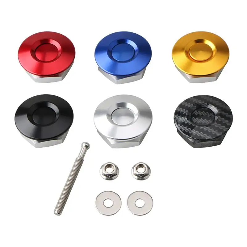 

Newest 30 Mm Aluminium Drukknop Bonnet Hood Pin Lock Clip Kit Auto Quick Release Klink Auto Accessoires Auto Universal Tool