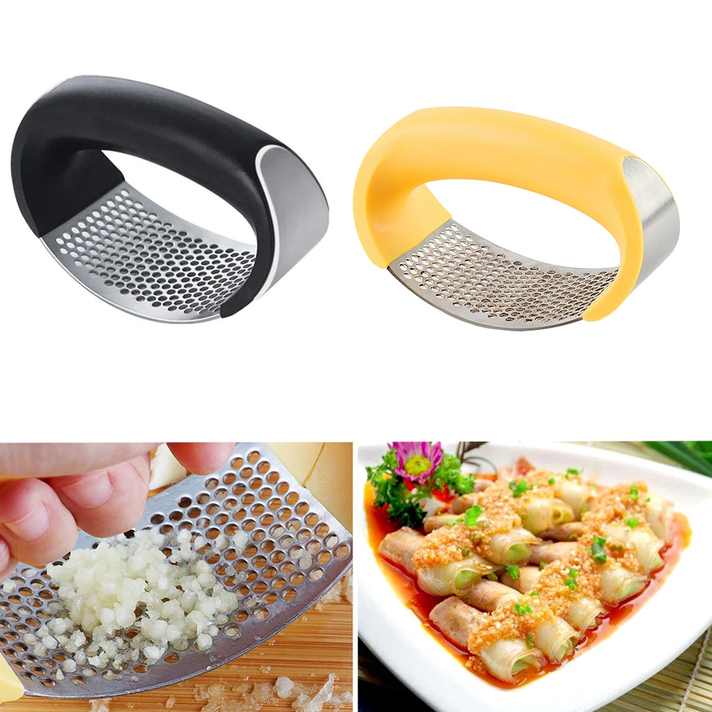 Чесночный Пресс из нержавеющей стали ручная шлифовальная машина для чеснока