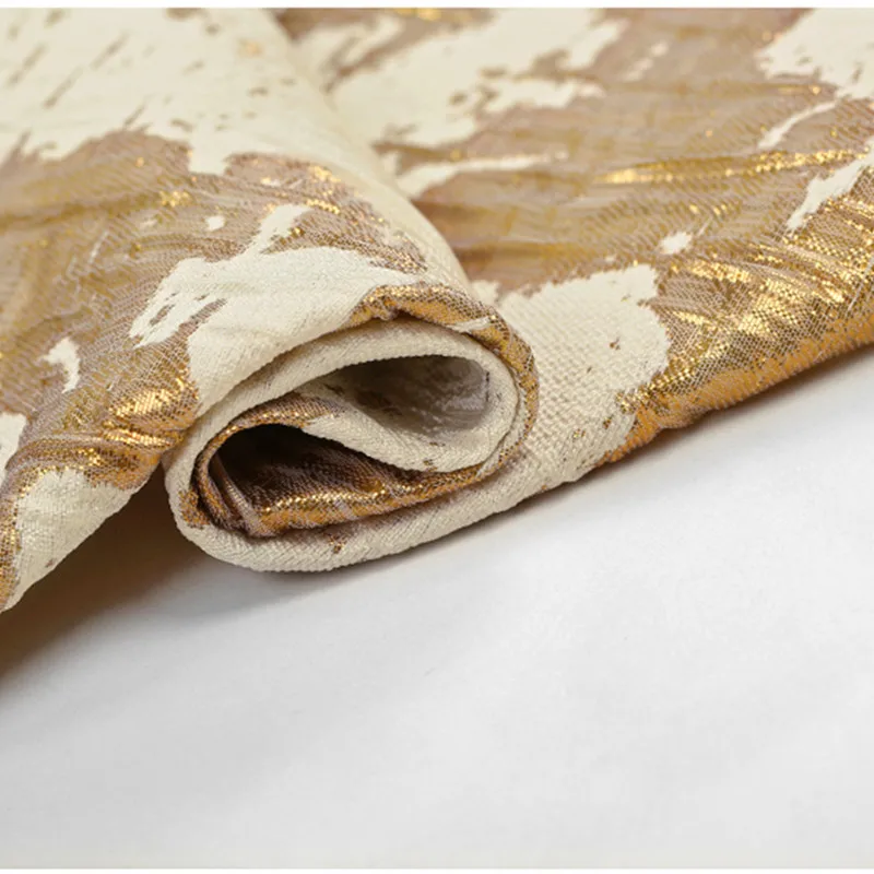 100x130cm/piece Luxury texture jacquard fabric Jinfeng Yulu three-dimensional brocade | Дом и сад