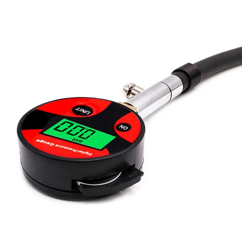 

0-200PSI Digital Tyre Tire Air Pressure Gauge LCD Manometer For Car Motorcycle