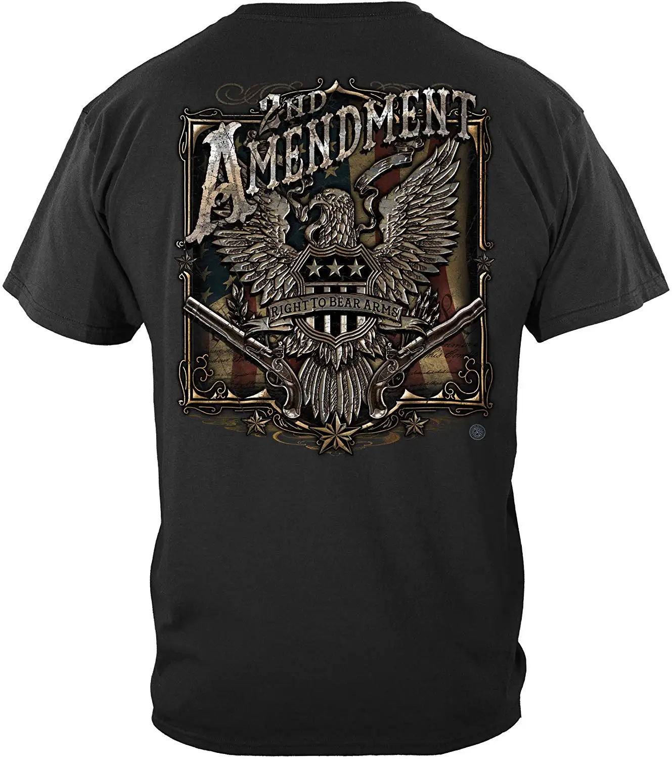 

Second Amendment Tshirts for Men | 2 nd Amendment Eagle T Shirt RN2192 unisex men women t shirt