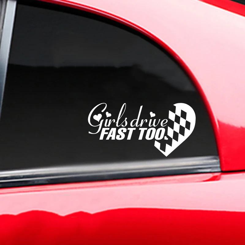 18*9 см для девочек быстрой езды слишком самоклеящаяся наклейка в стиле JDM Гоночный