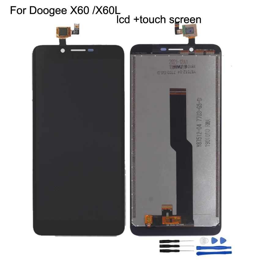 Оригинальный протестированный ЖК дисплей для Doogee X60L инструмент ремонта