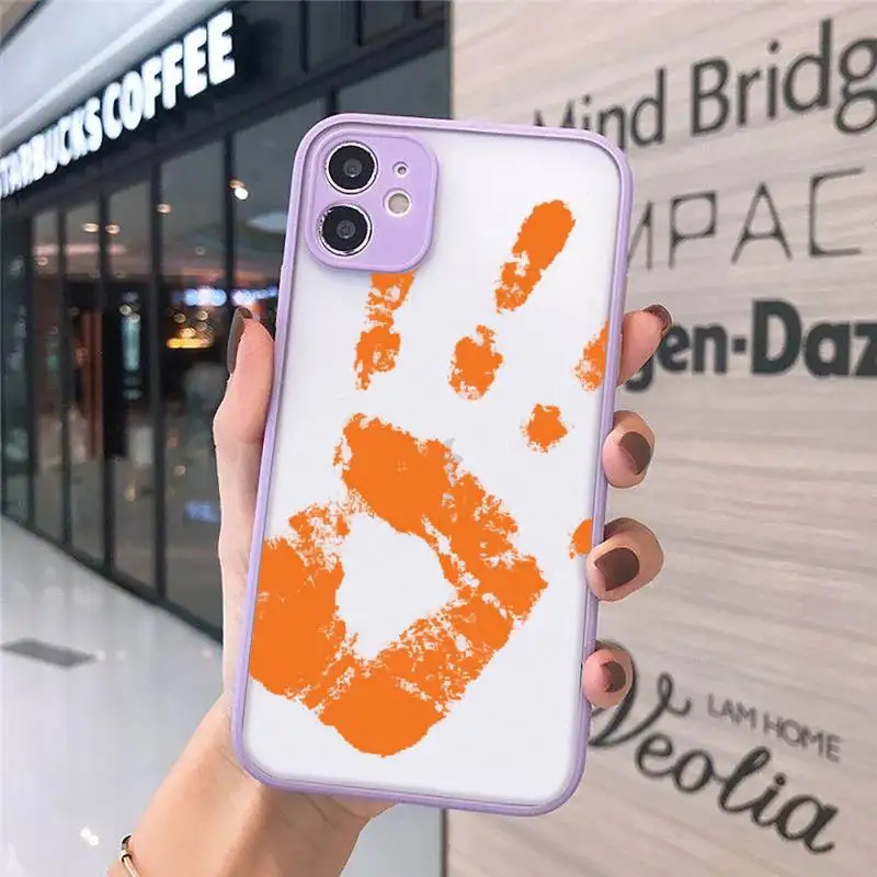 

Thermal Heat Induction Phone Cases Matte Transparent For iPhone 12 Mini 11 Pro XR XS Max 7 8 Plus