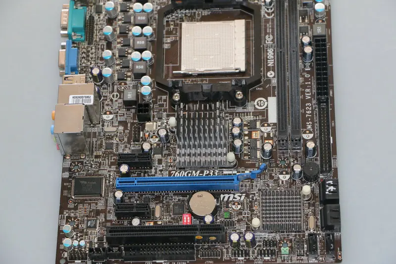 Для MSI 760GM-P33 DDR3 разъем AM3 8GB USB2.0 VGA оригинальная подержанная материнская плата