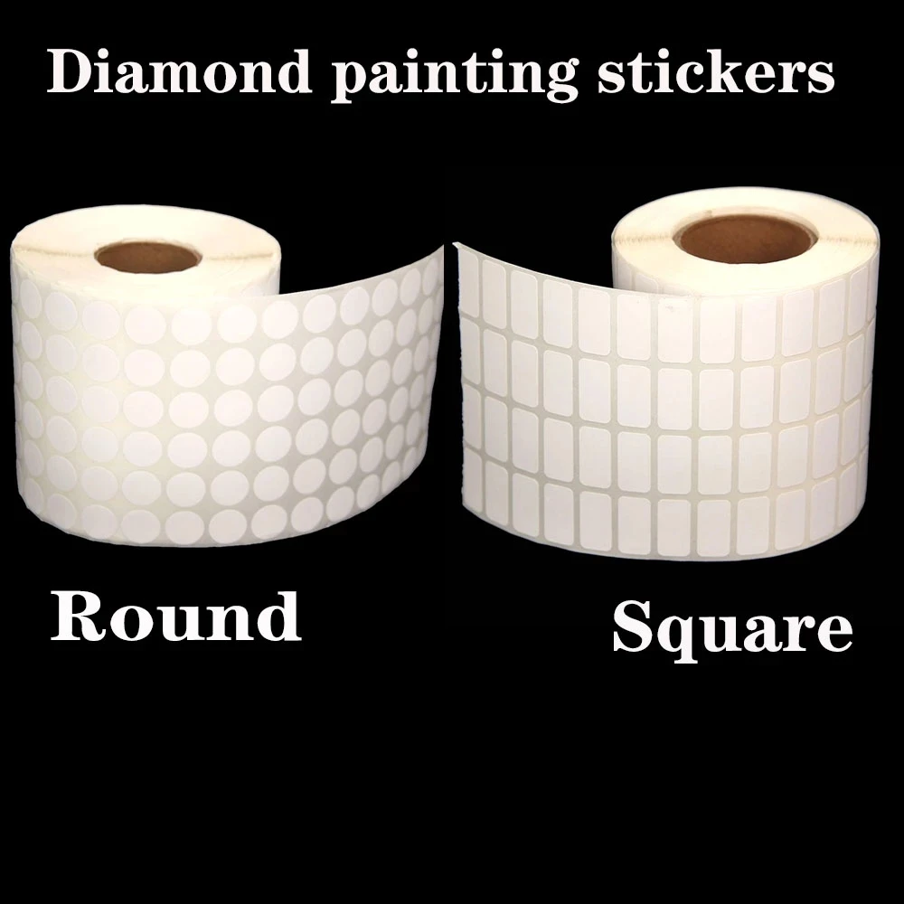 

10240Pcs Stickers Diamond Classification Storage Boxes Distinguish Label Stickers Diamond Painting Accessories Embroidery Tools