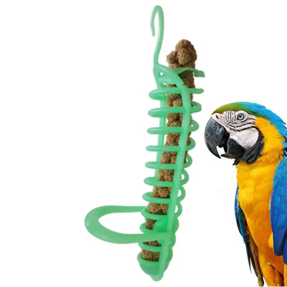 6 шт. Попугай Птицы игрушки красочные веревки качели жевательные подвесные