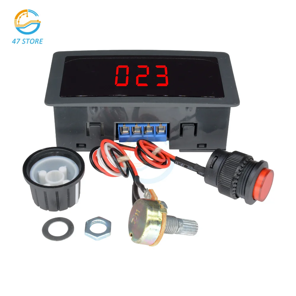 

16kHz DC 6V-30V Voltage Regulator PWM DC Motor Speed Controller Adjustable LED Motor Speed Regulator Light Switch 12V 24V 6A 8A