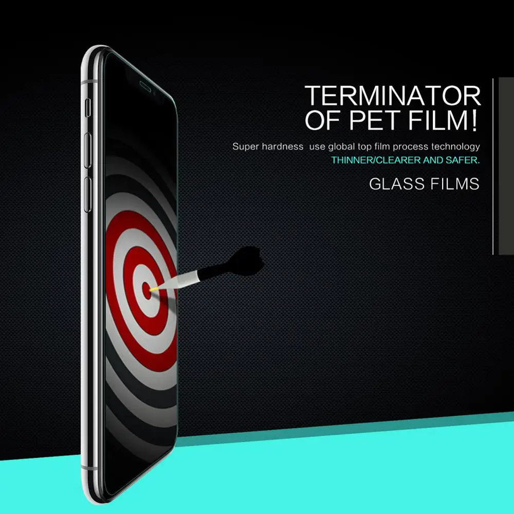 Для iPhone 11 Pro Max стекло Nillkin Amazing H + взрывозащищенное Закаленное для защиты экрана XS