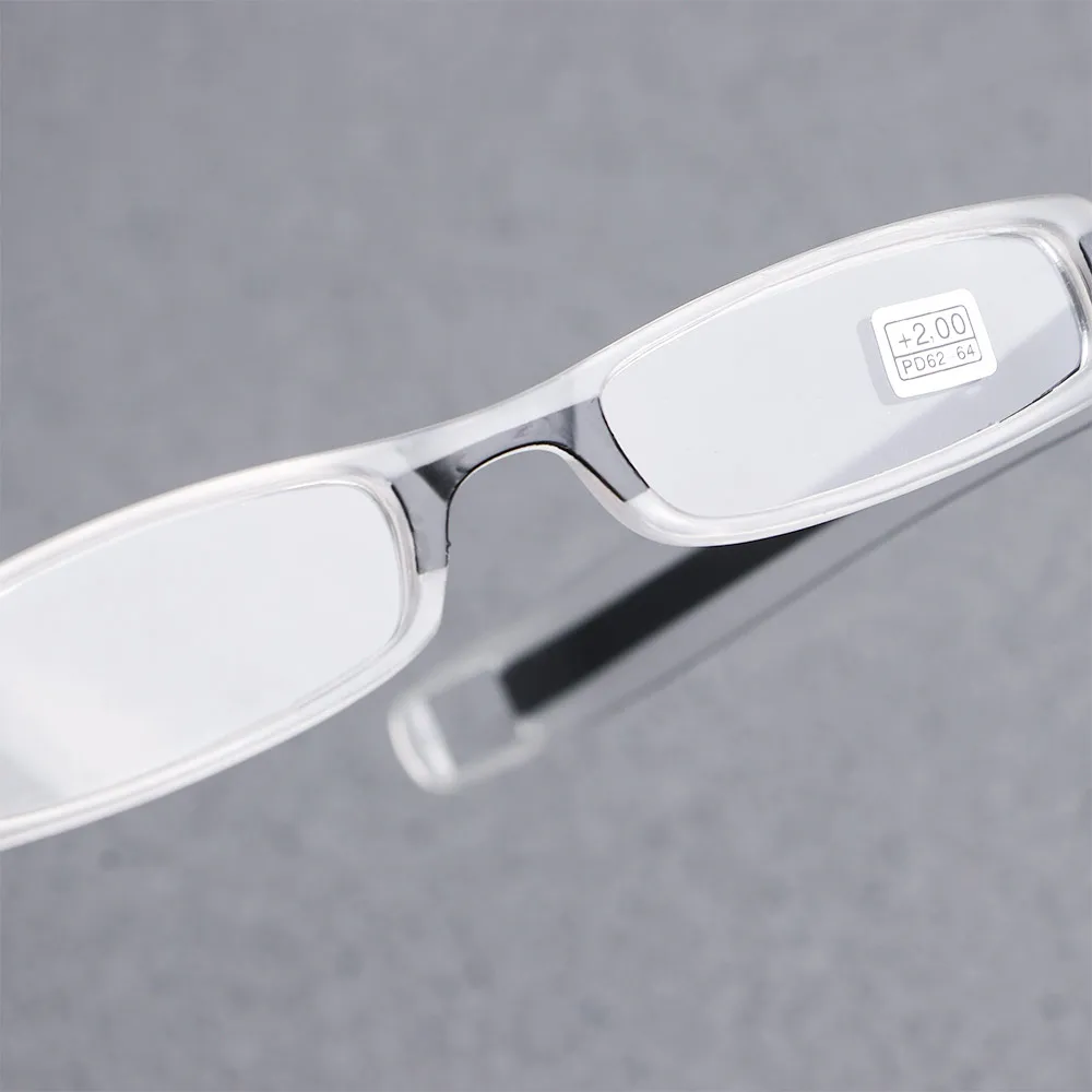 Очки для чтения с поворотом на 360 градусов сверхтонкие складные пожилых людей и