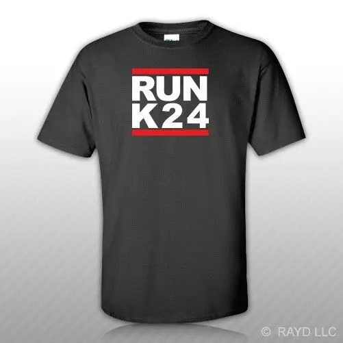 RUN K24 футболка S M L XL 2XL 3XL хлопок серии k jdm|Мужские футболки| |