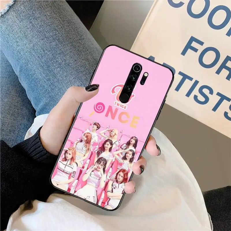 PENGHUWAN дважды Мина Momo Kpop пользовательские фото мягкий чехол для телефона Redmi Note 8 8A 7