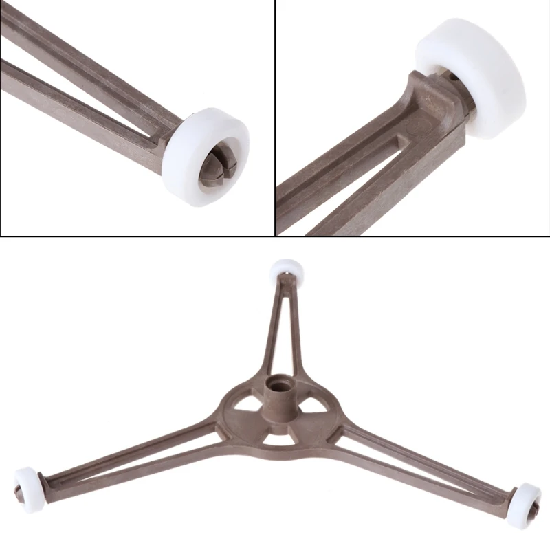 

Microwave Oven Plastic Triangle Shaped Tray Support For 24.5cm Flat Glass Plate