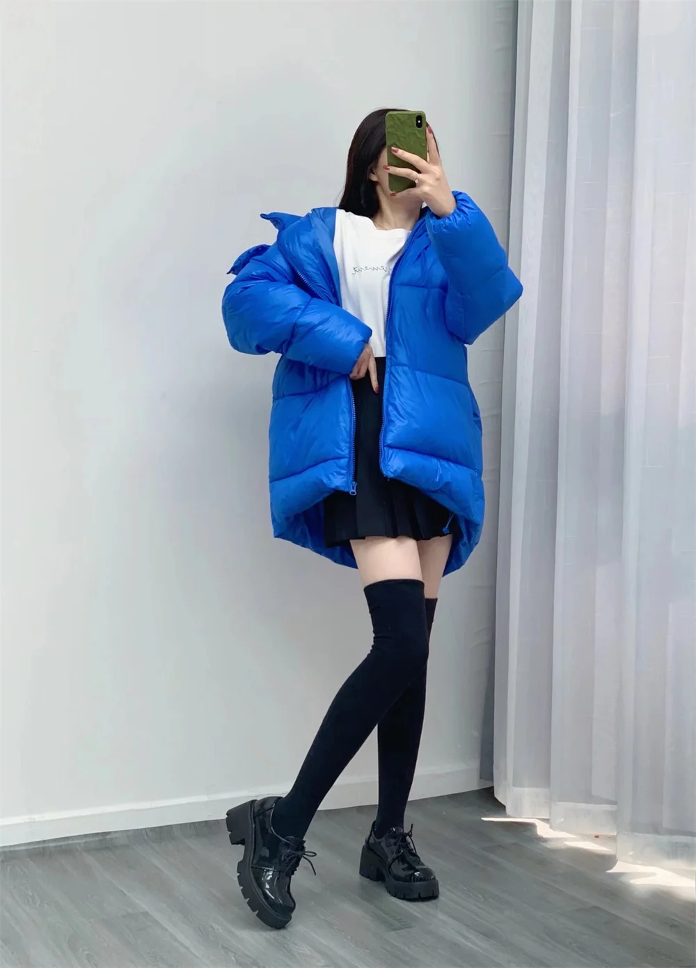 

Za Women's 2021 Winter New Fashion Short Hooded Cotton Clothes Jacket Casual All-match Loose Retro Female Chic Coat