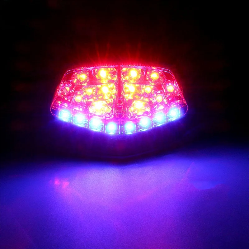 

New Integrated LED Tail Brake Turn Signal Light Lamp for Kawasaki NINJA 250R 2008-2012