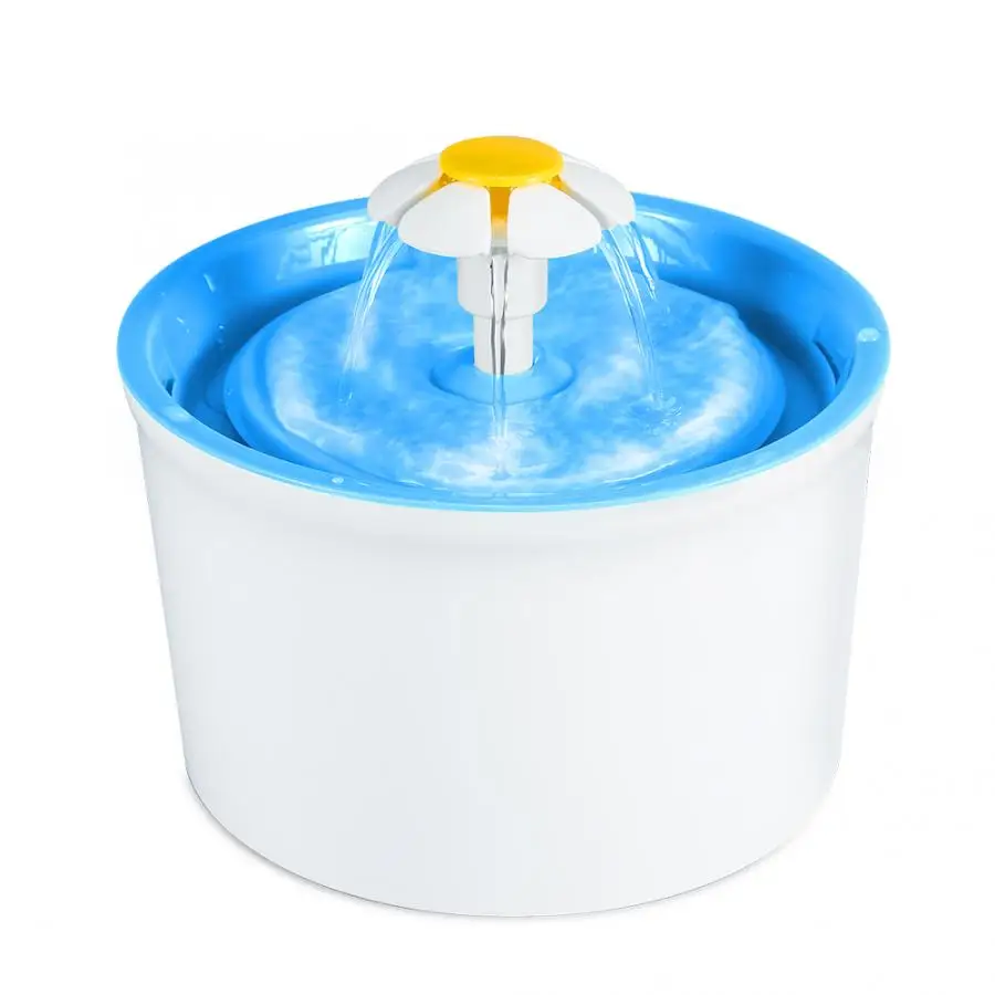 Штепсельная вилка США синий фонтан питьевой автоматический диспенсер для воды