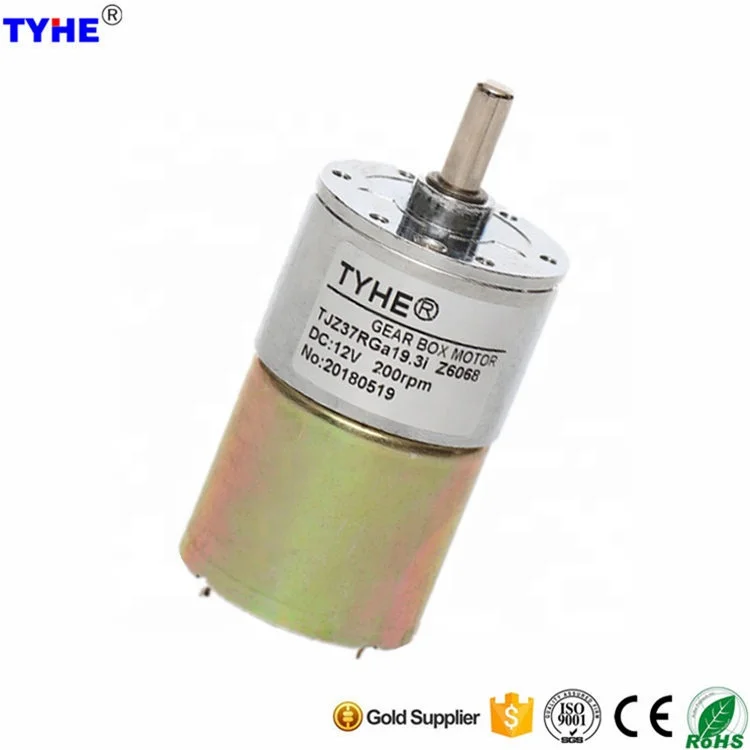 

Bulk Sale Dia 37mm 12v compound dc motor gear motor for hydraulic pump