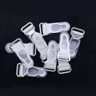 См, 200 шт., серебристый и прозрачный полипропилен, аксессуары для подвязки, ремень, зажим для одежды