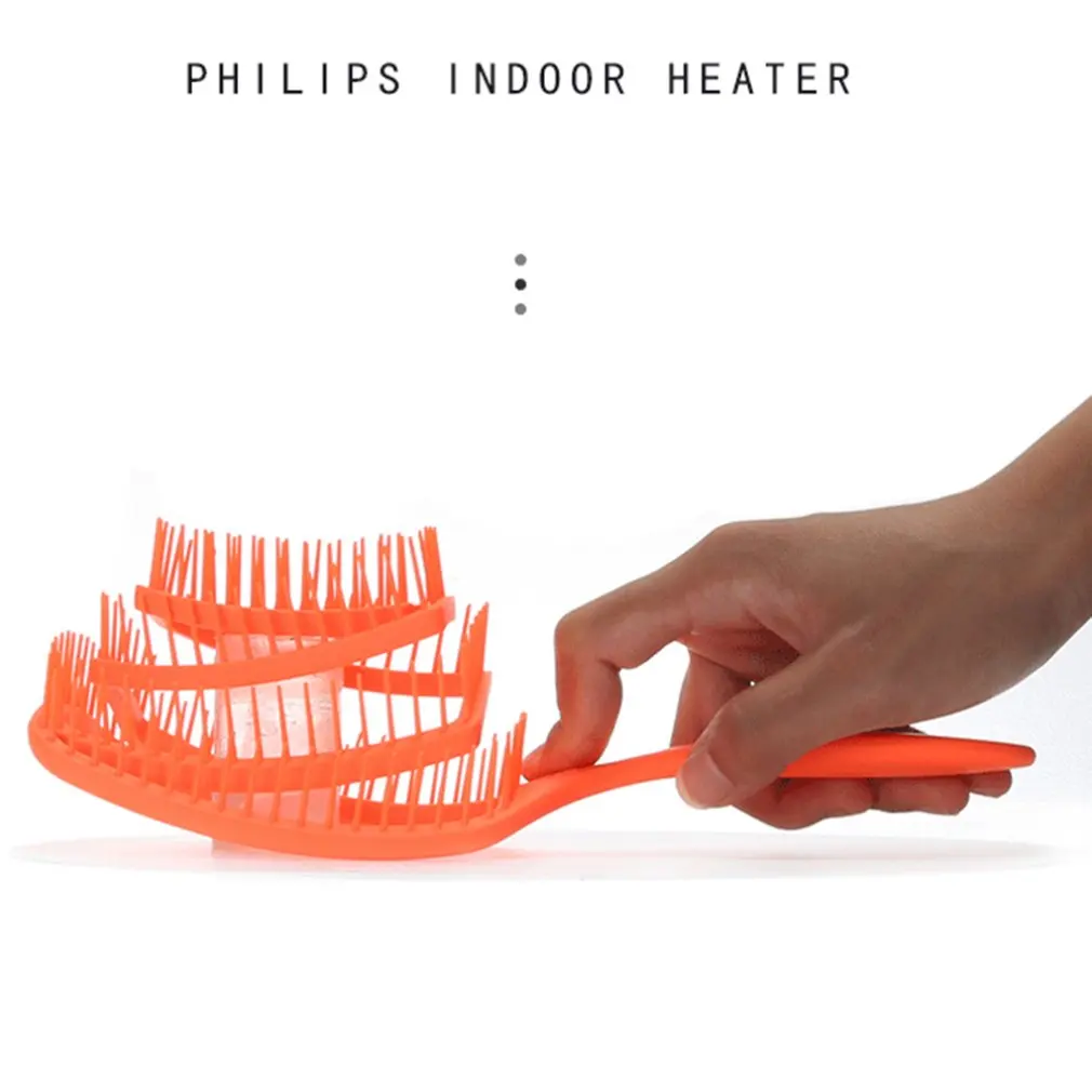 

Universal Scalp Massage Comb Rebound Big Curved Comb Oil Head Shape Wide Tooth Comb Fluffy Hairdressing Comb